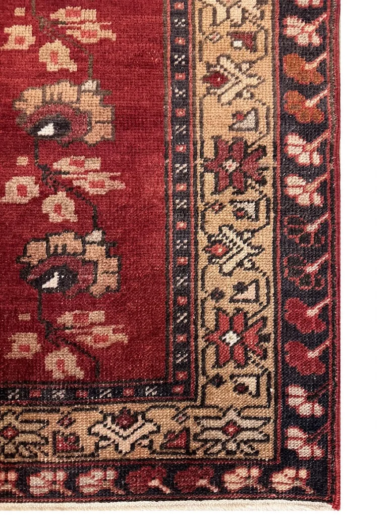 Vintage Oushak Rug | 4'9" X 9'5" - photo 6