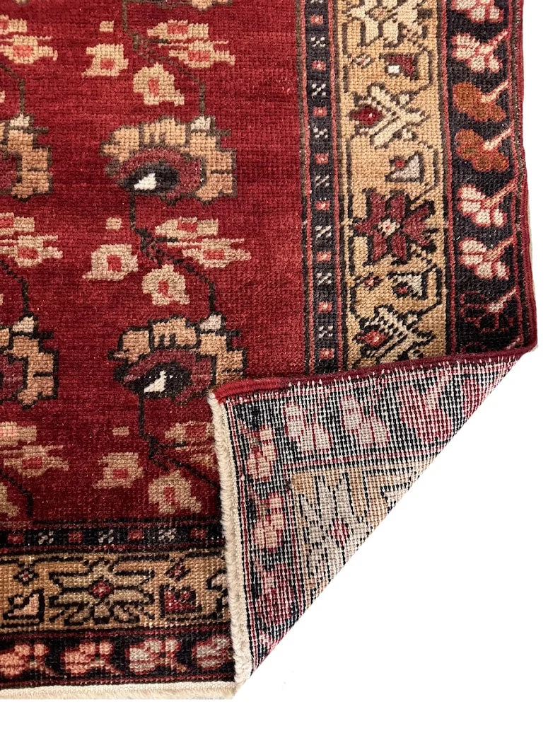 Vintage Oushak Rug | 4'9" X 9'5" - photo 7