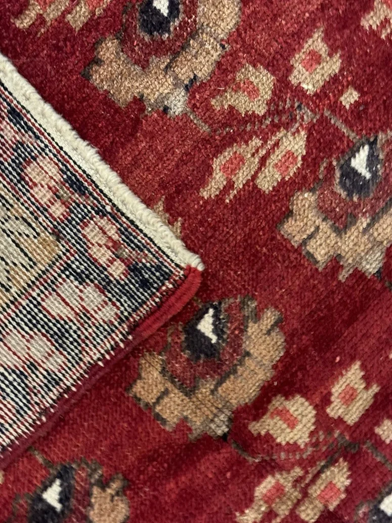 Vintage Oushak Rug | 4'9" X 9'5" - photo 8