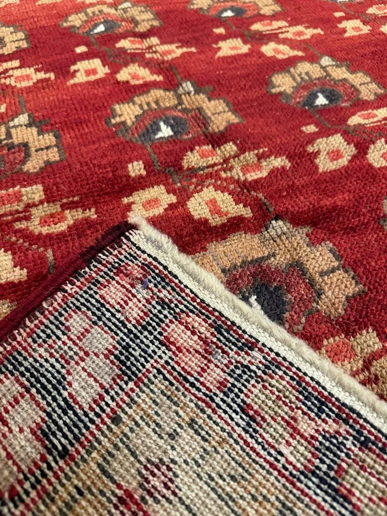 Vintage Oushak Rug | 4'9" X 9'5" - photo 9