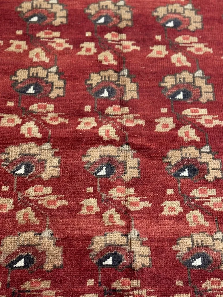 Vintage Oushak Rug | 4'9" X 9'5" - photo 10