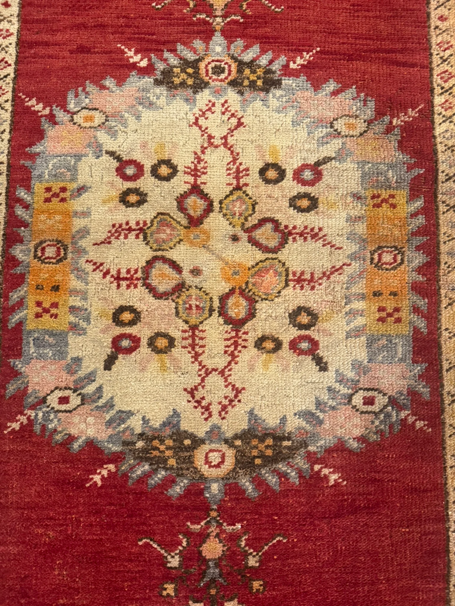 Vintage Oushak Runner | 2'5" x 12'4" - photo 4