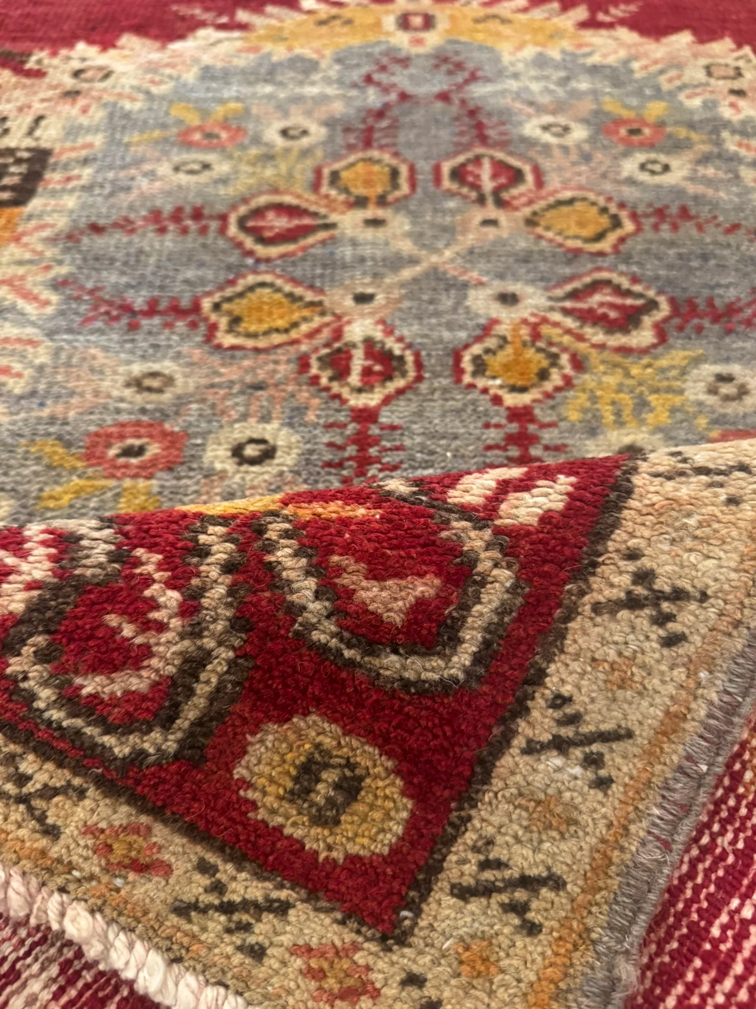 Vintage Oushak Runner | 2'5" x 12'4" - photo 8