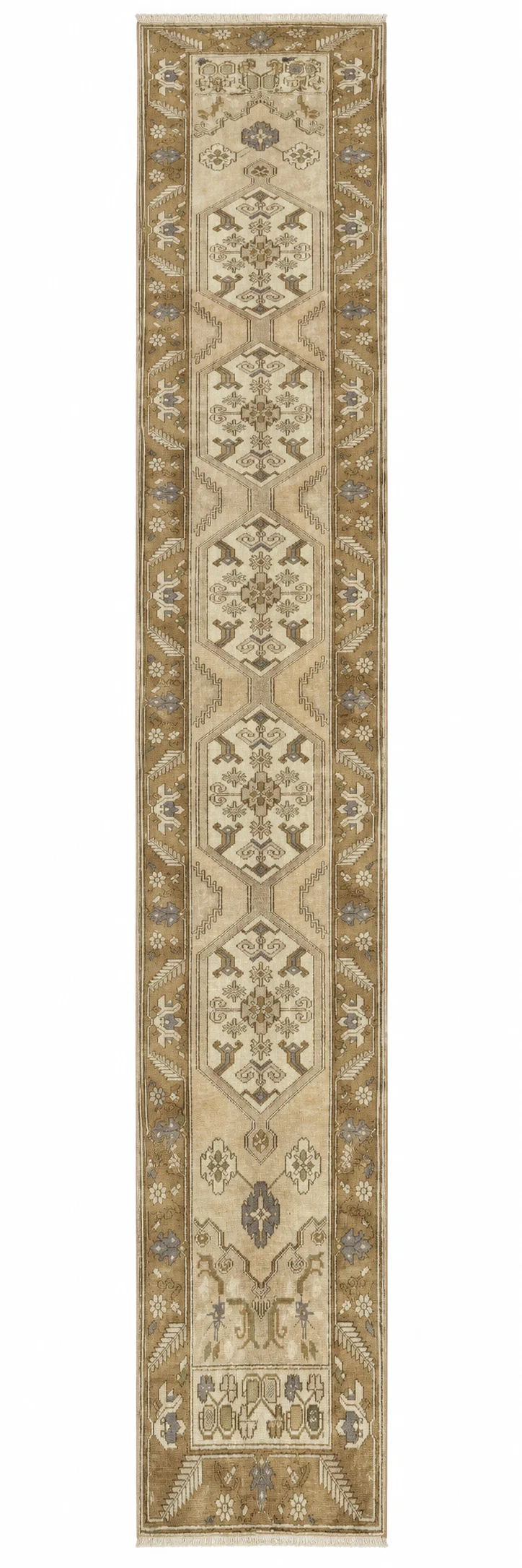 Antique Oushak Runner | 2'5" x 14'7"