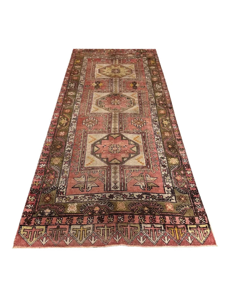 Vintage Oushak Rug | 4'5" X 10' - photo 2