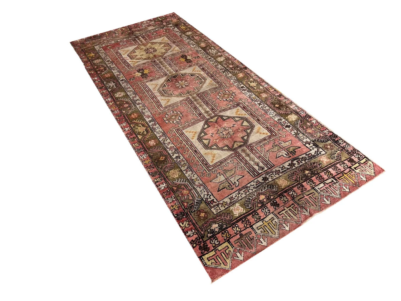 Vintage Oushak Rug | 4'5" X 10' - photo 4