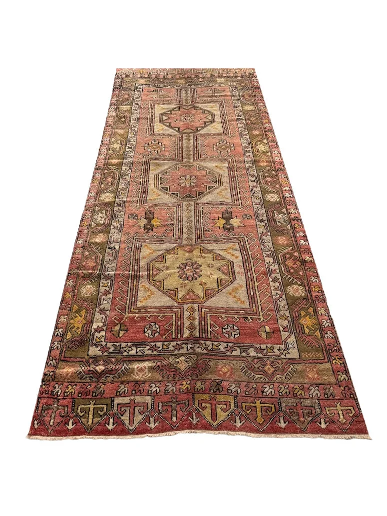 Vintage Oushak Rug | 4'5" X 10' - photo 3