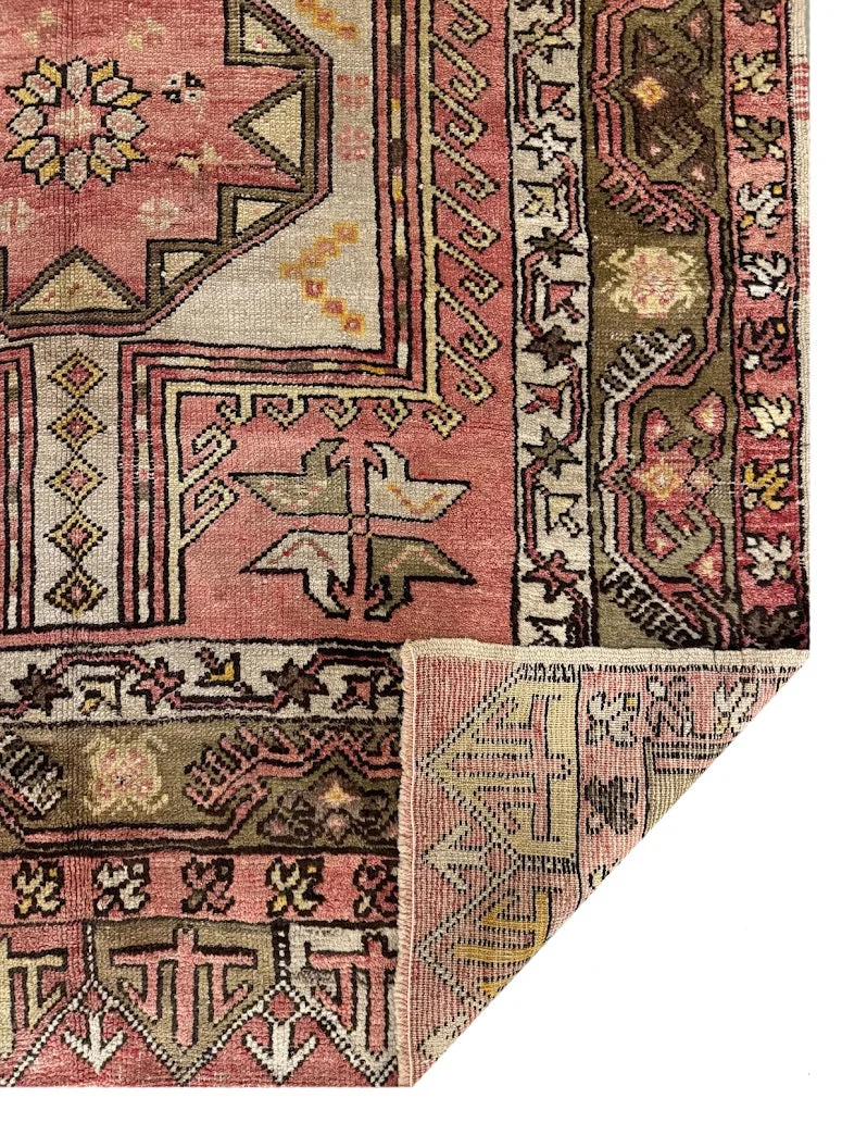 Vintage Oushak Rug | 4'5" X 10' - photo 8