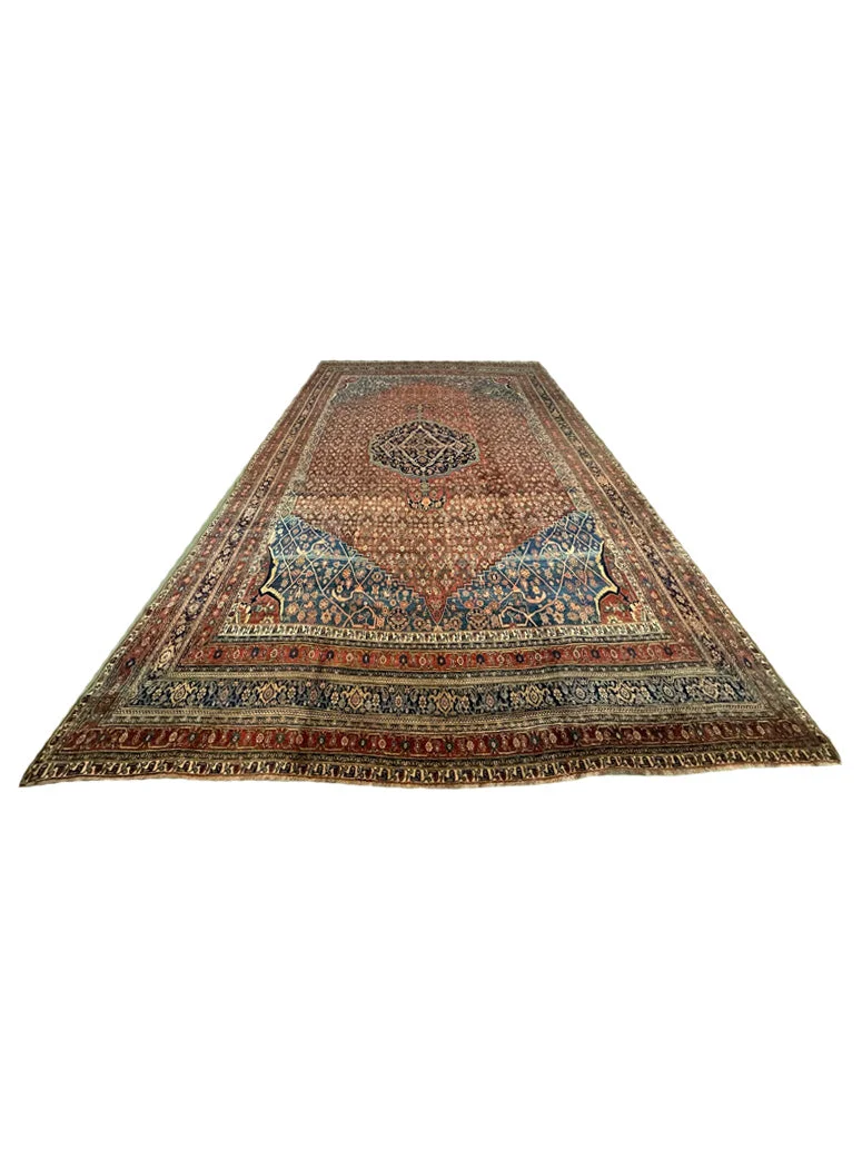 Antique Bijar Rug | 13' X 21'7" - photo 2