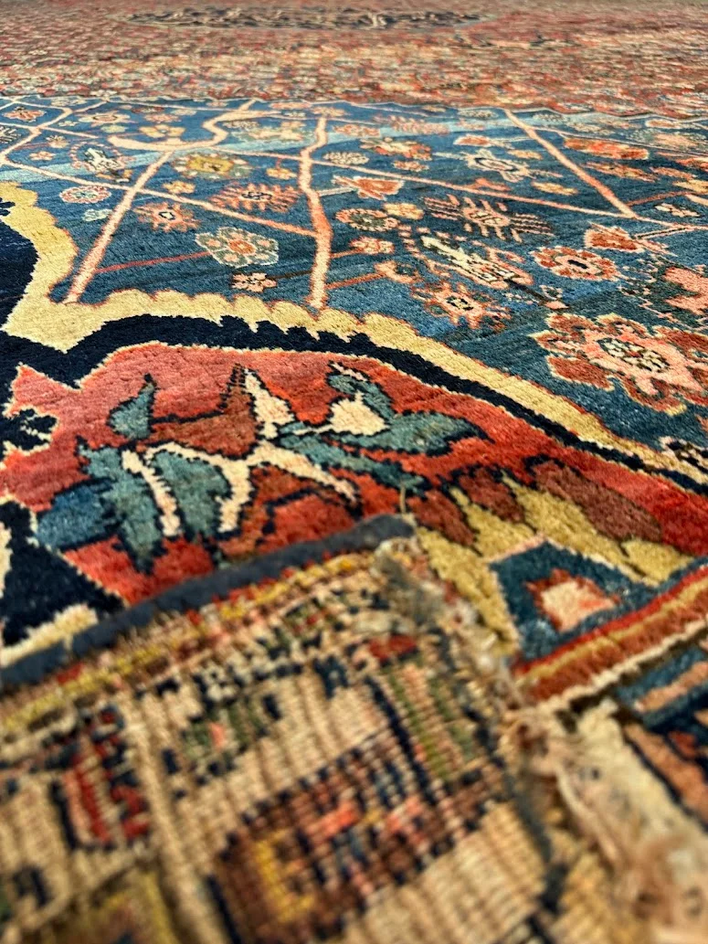 Antique Bijar Rug | 13' X 21'7" - photo 6