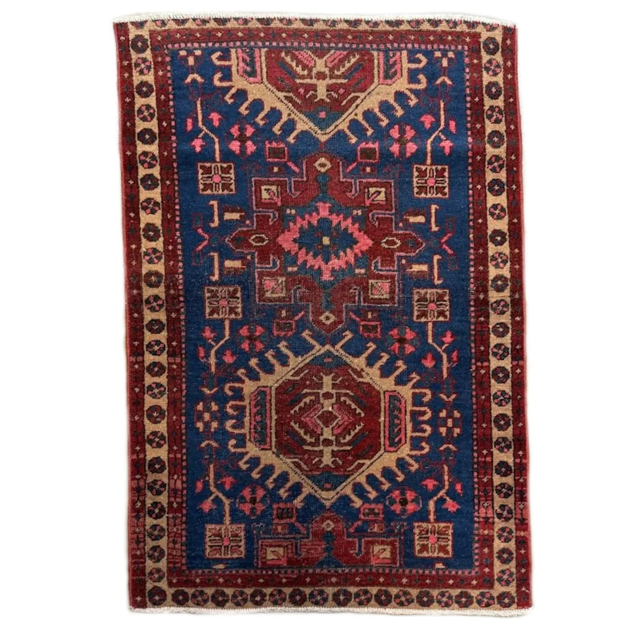 Vintage Heriz Rug | 2'11" X 4'2"
