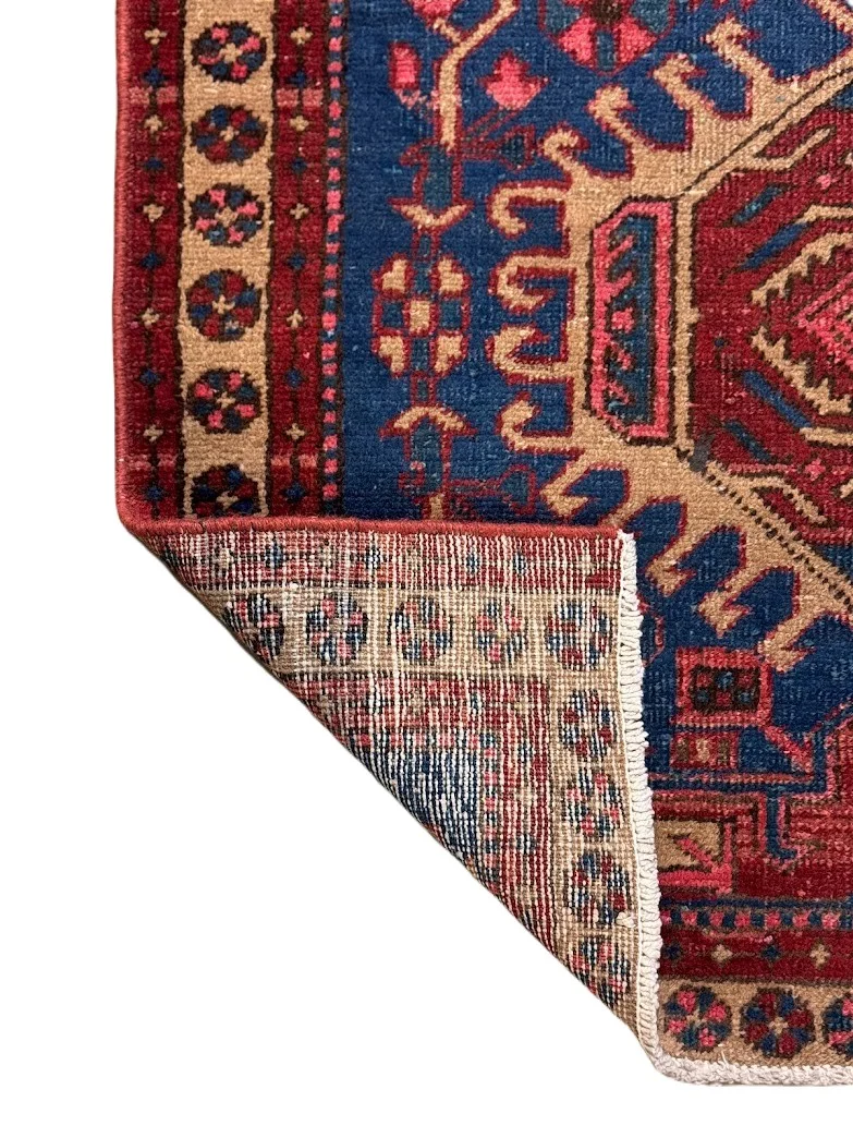 Vintage Heriz Rug | 2'11" X 4'2" - photo 6