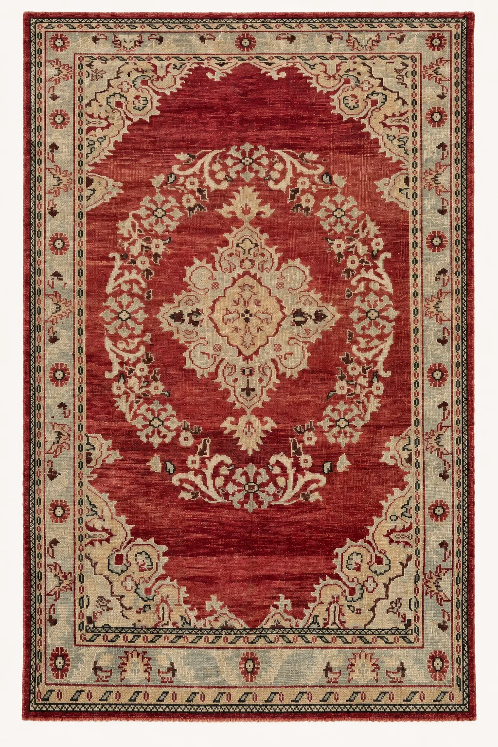 Antique Oushak Rug | 6' X 9'