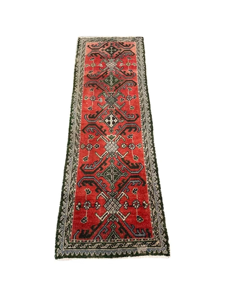 Vintage Oushak Runner | 2'1" x 7'10" - photo 2