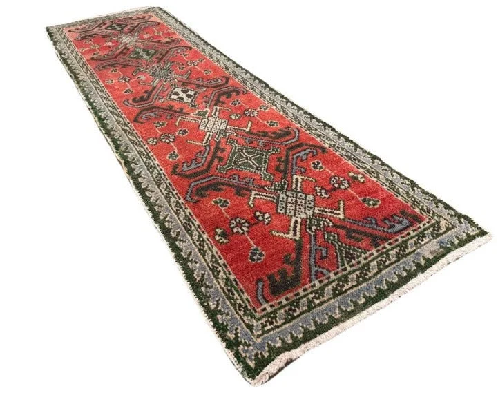 Vintage Oushak Runner | 2'1" x 7'10" - photo 5