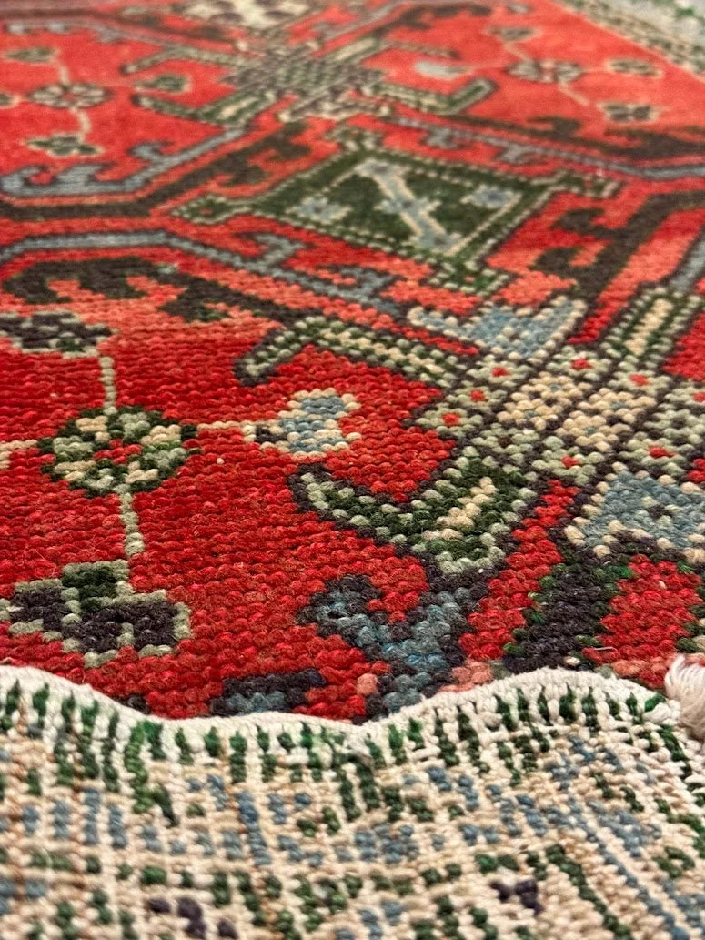 Vintage Oushak Runner | 2'1" x 7'10" - photo 8