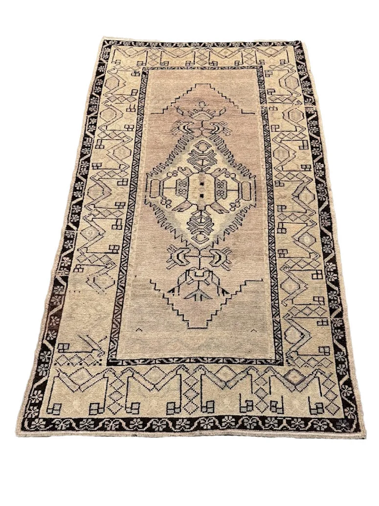 VIntage Oushak Rug | 3'8" X 6'10" - photo 2