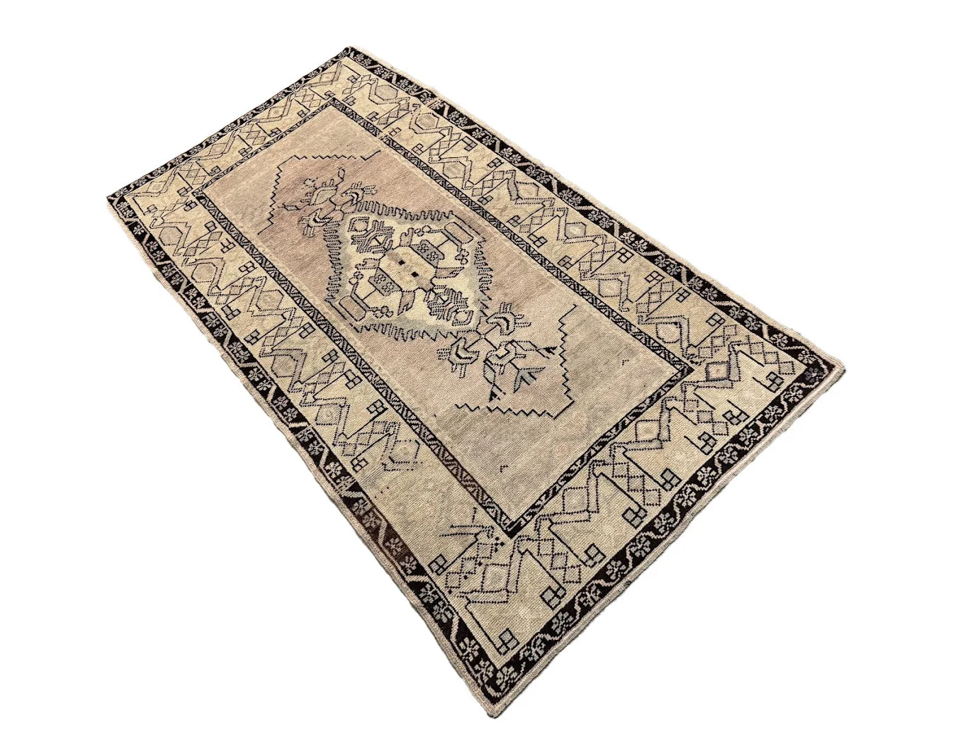 VIntage Oushak Rug | 3'8" X 6'10" - photo 5