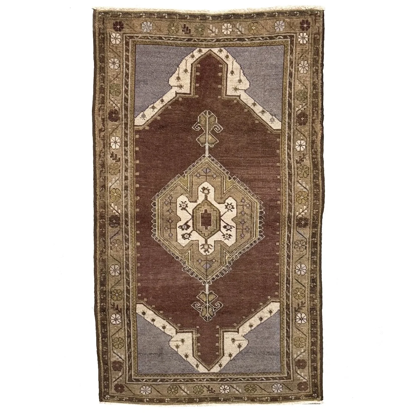 Vintage Oushak Rug | 3'8" X 6'7"
