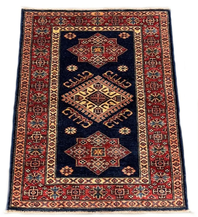 Kazak Rug | 2'9" X 3'7" - photo 3