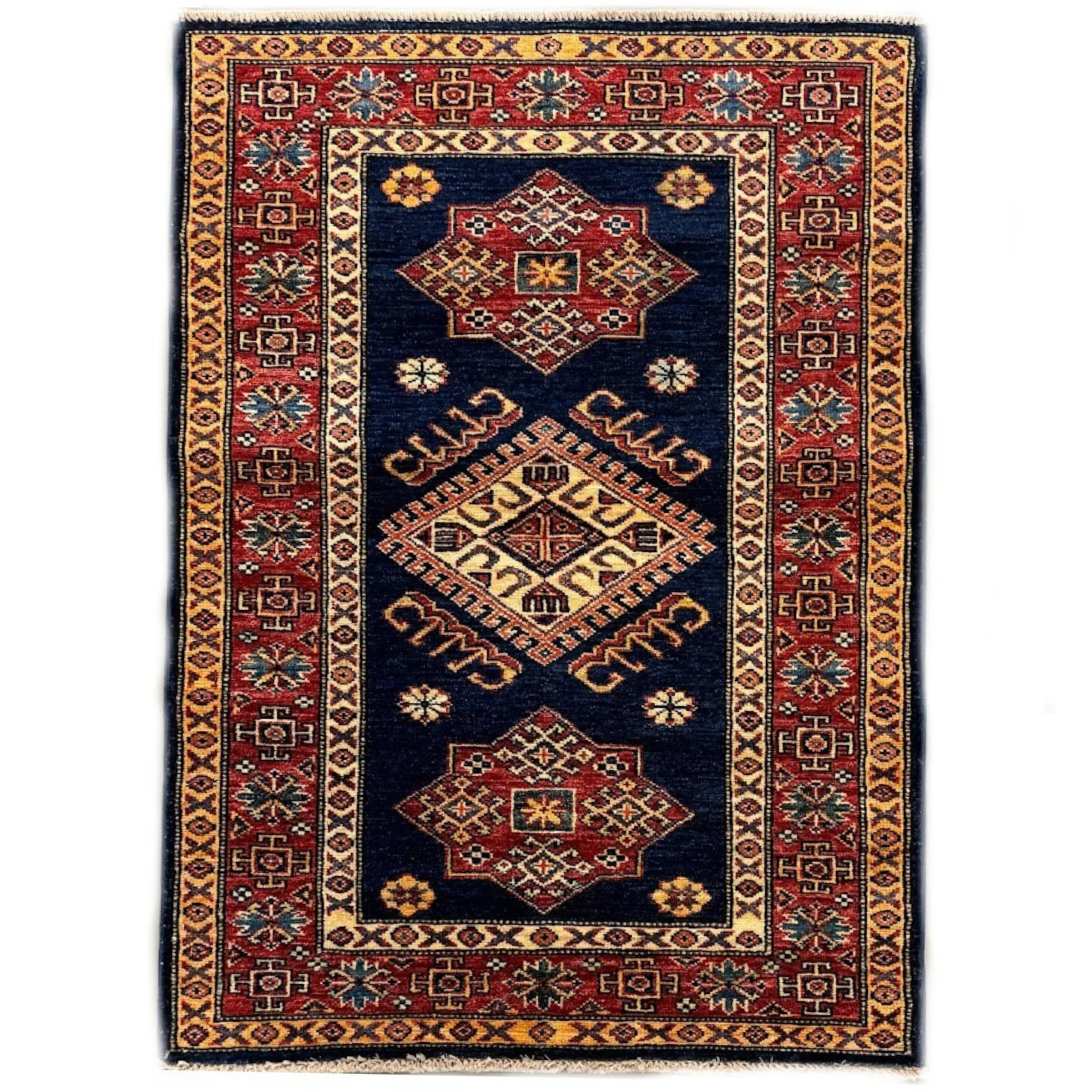 Kazak Rug  | 2'9" X 3'9"