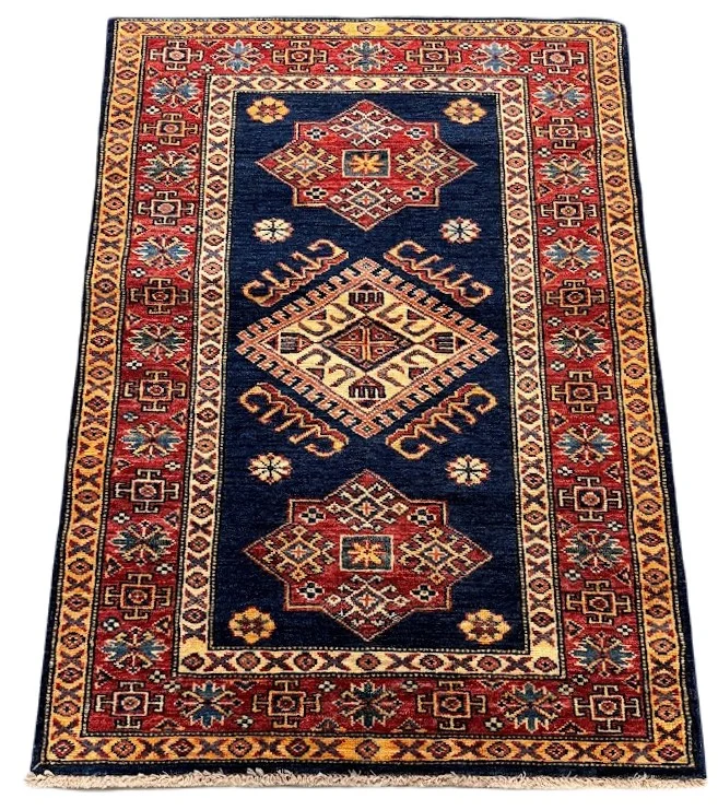 Kazak Rug | 2'9" X 3'9" - photo 2