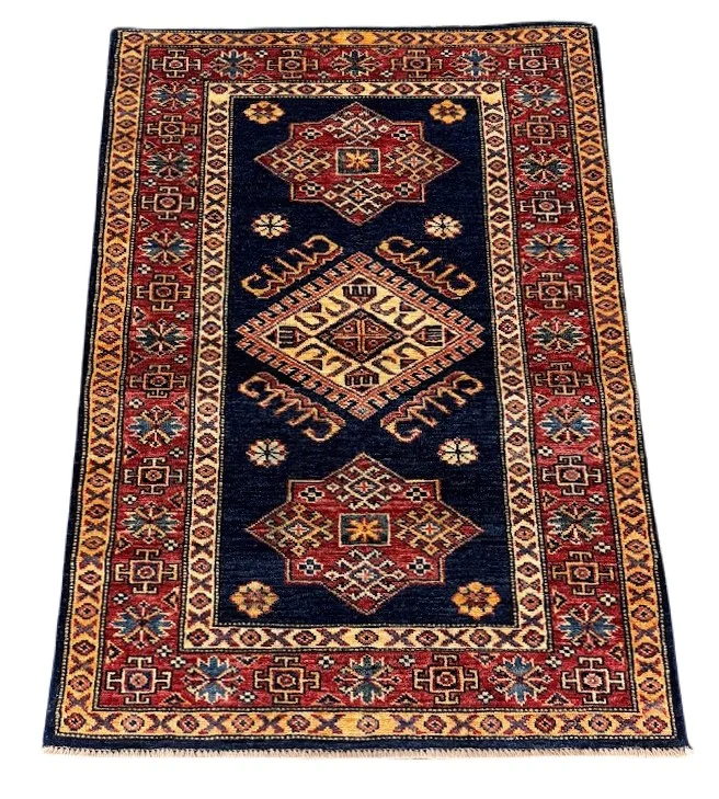 Kazak Rug | 2'9" X 3'9" - photo 3
