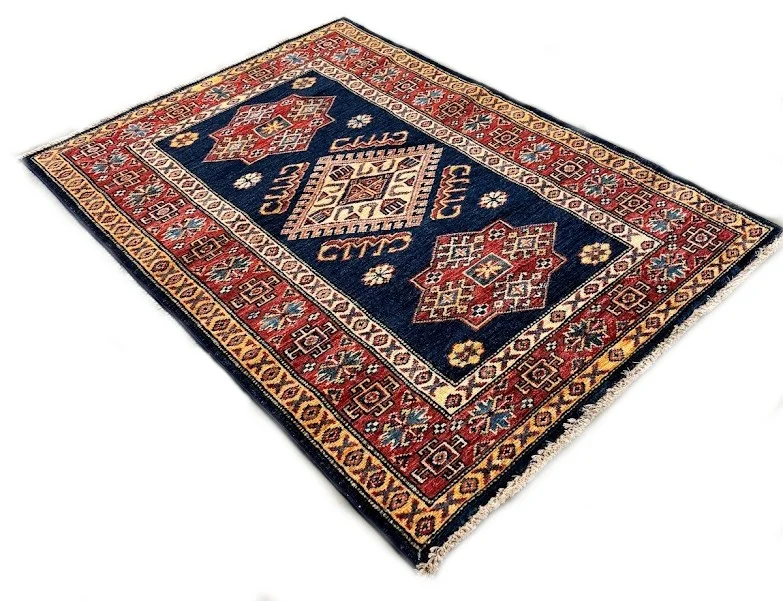 Kazak Rug | 2'9" X 3'9" - photo 4