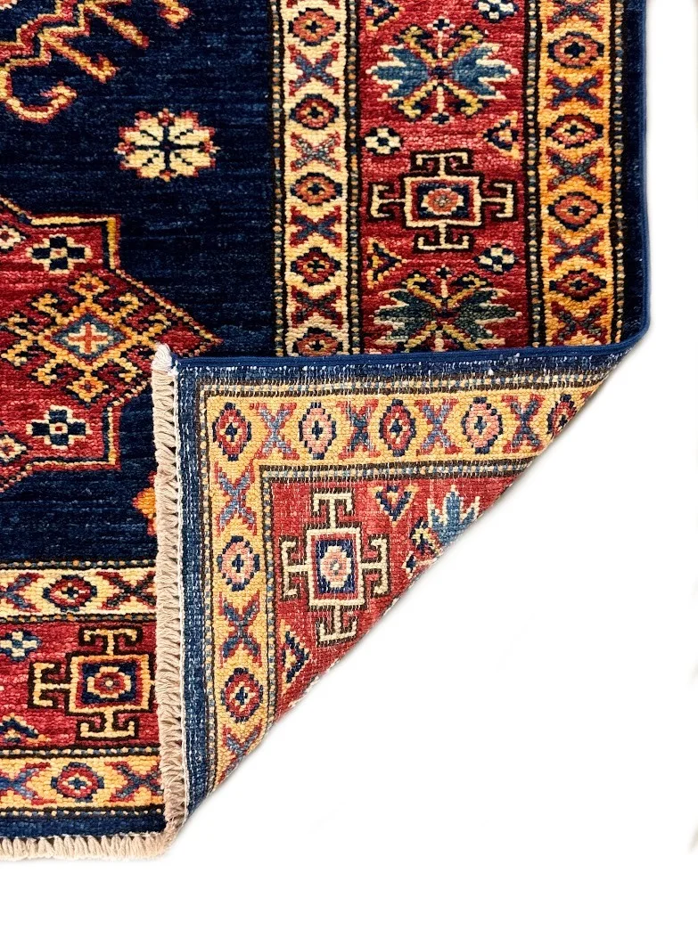 Kazak Rug | 2'9" X 3'9" - photo 6