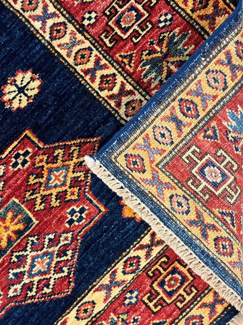 Kazak Rug | 2'9" X 3'9" - photo 8