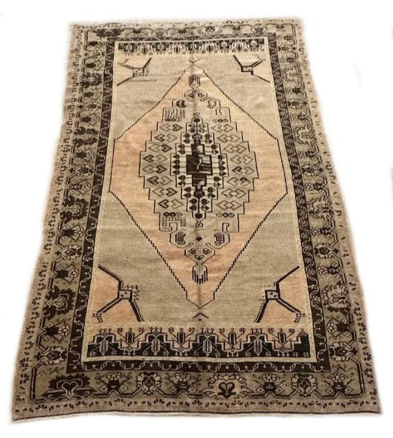 Vintage Oushak Rug | 4'7" X 7'10" - photo 2