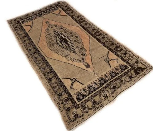 Vintage Oushak Rug | 4'7" X 7'10" - photo 4