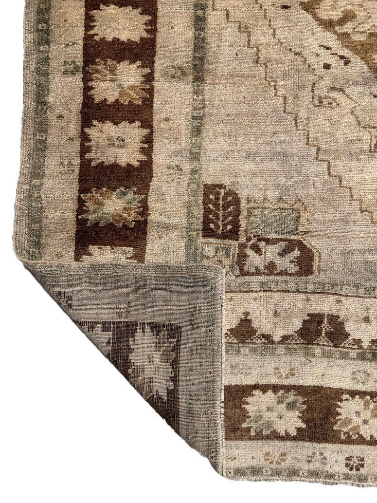 Vintage Oushak Rug | 4'7" X 6'6" - photo 6