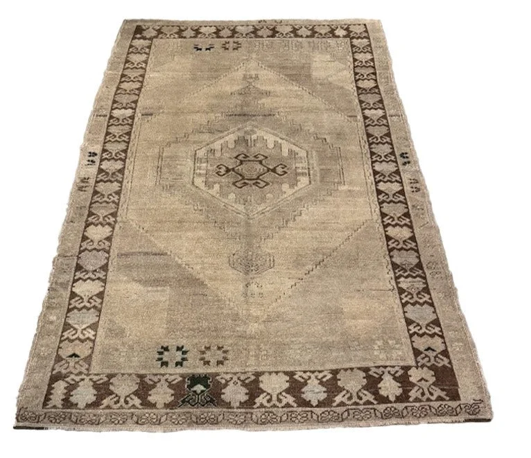 Vintage Oushak Rug | 4'7" X 7'7" - photo 3