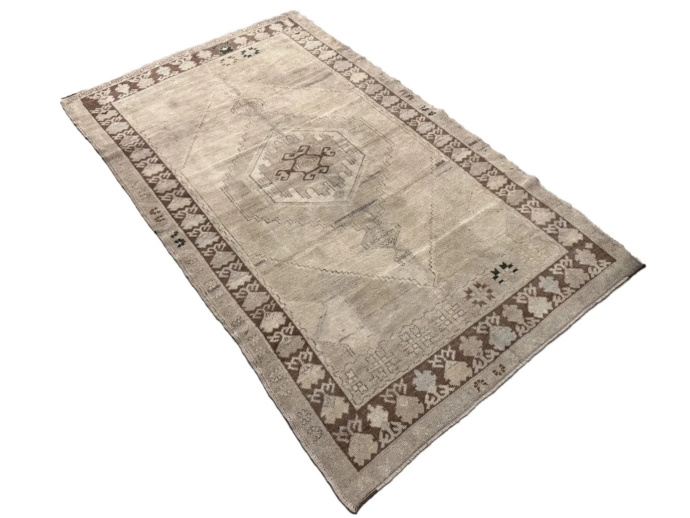 Vintage Oushak Rug | 4'7" X 7'7" - photo 4
