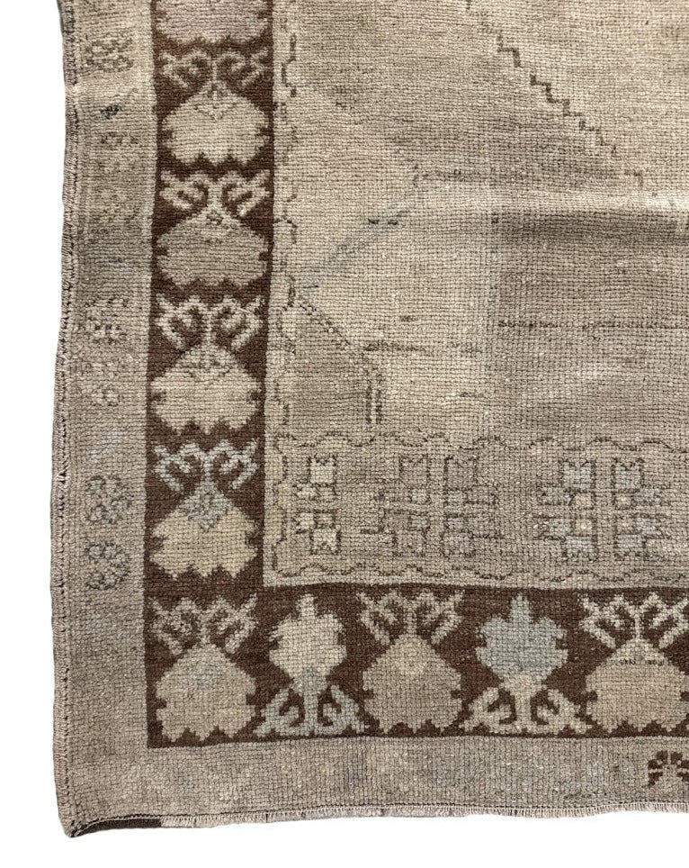 Vintage Oushak Rug | 4'7" X 7'7" - photo 6