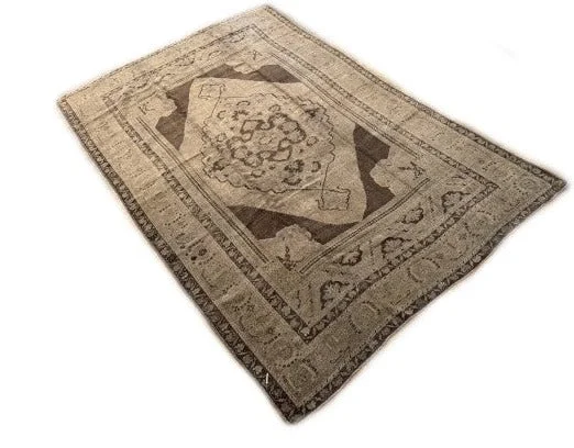 Vintage Oushak Rug | 5'9" X 8'9" - photo 4