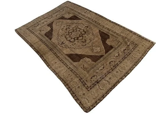 Vintage Oushak Rug | 5'9" X 8'9" - photo 5