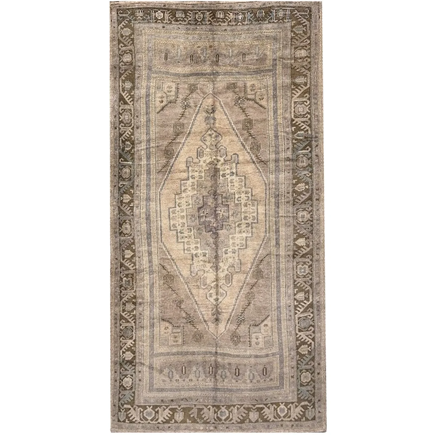 Vintage Oushak Rug | 5'3" X 9'4"
