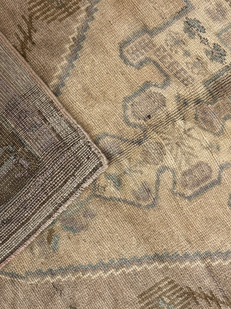Vintage Oushak Rug | 5'3" X 9'4" - photo 6