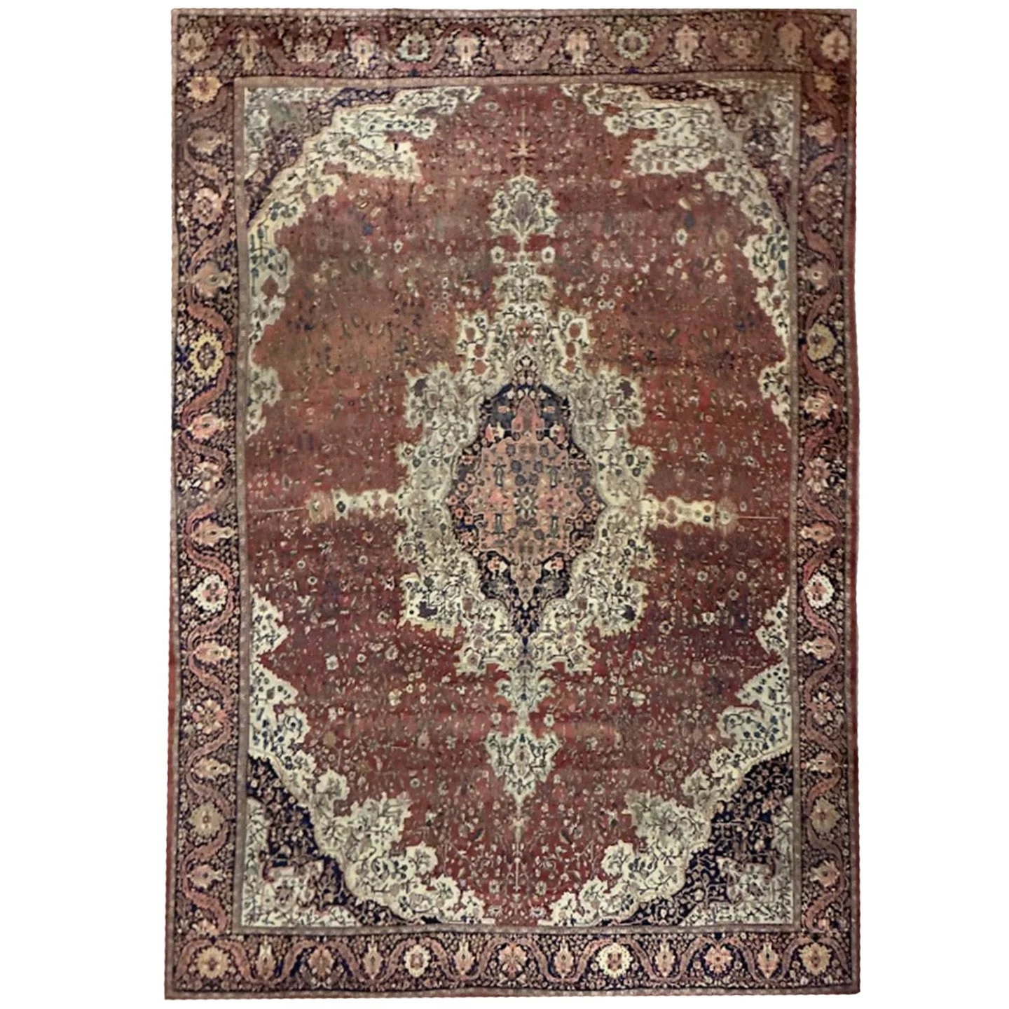 Antique Fine Farahan Sarouk Rug | 14'10" X 21'4"