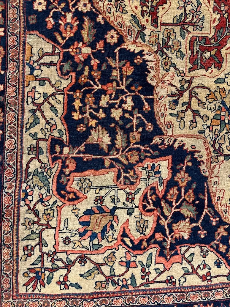 Antique Fine Farahan Sarouk Rug | 14'10" X 21'4" - photo 11