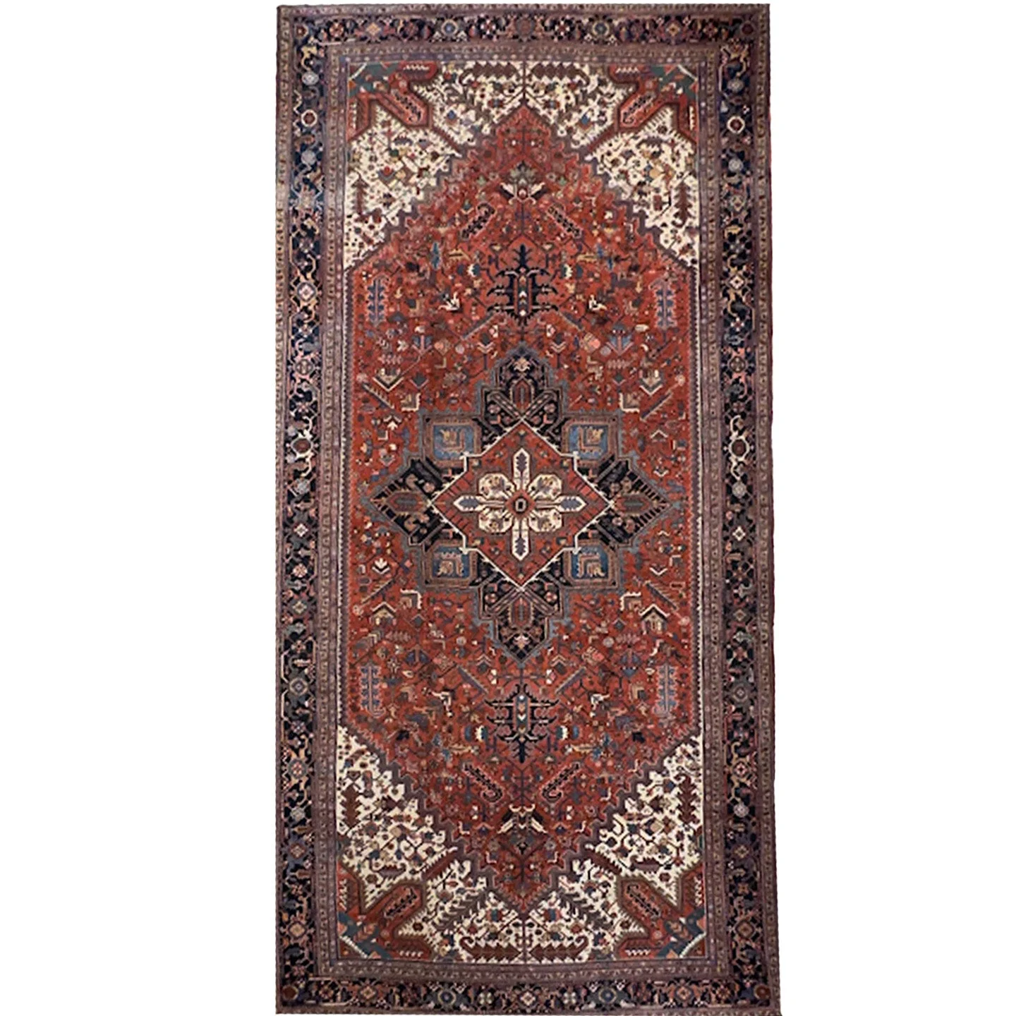 Antique Heriz Rug | 12' X 22'5"