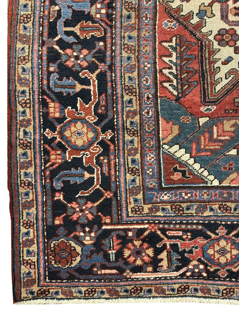 Antique Heriz Rug | 12' X 22'5" - photo 6