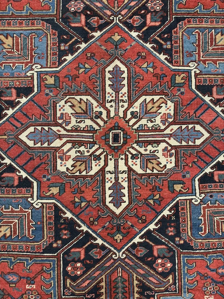 Antique Heriz Rug | 12' X 22'5" - photo 9