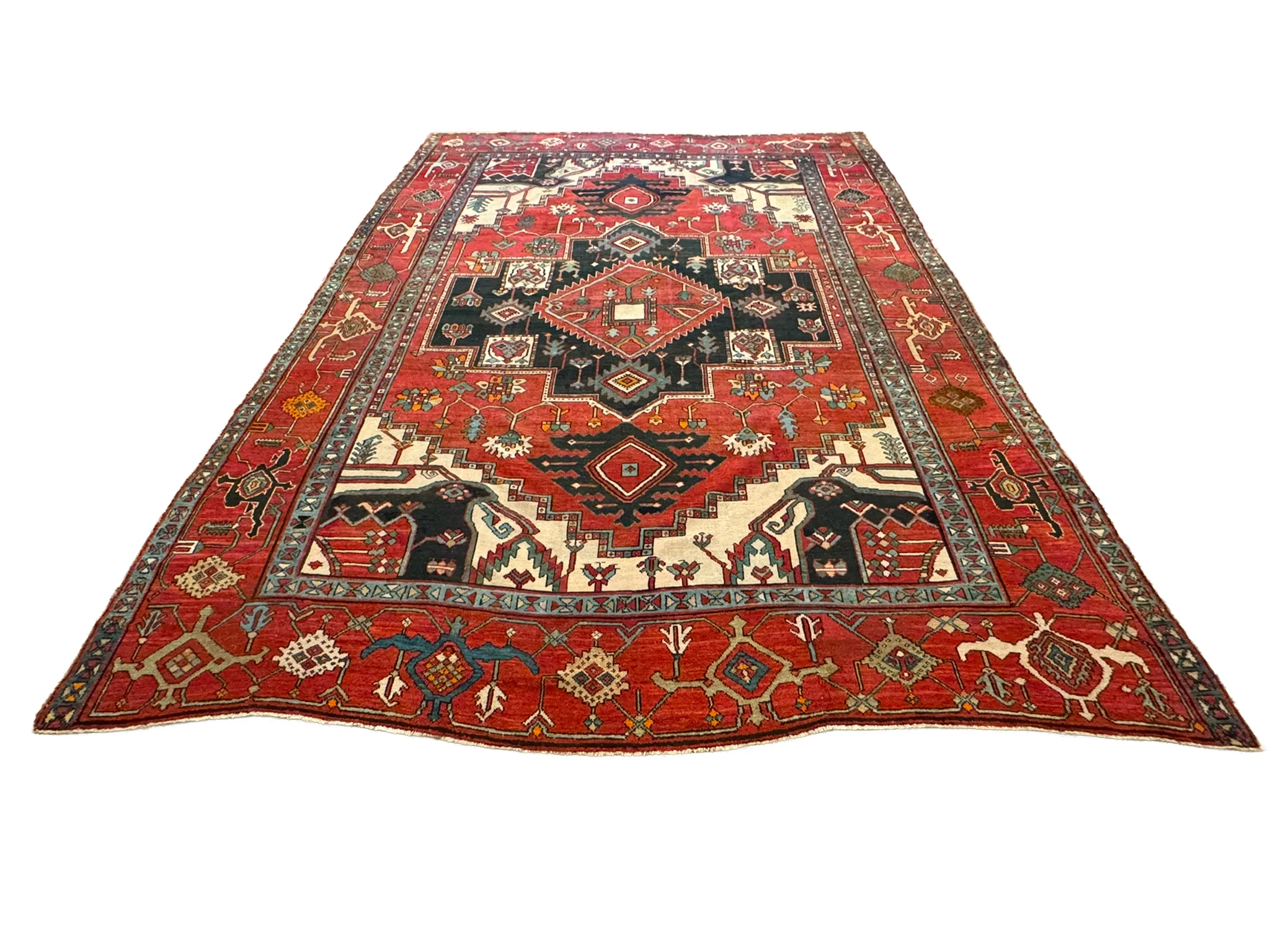 Antique Serapi Rug  11' X 14'10" - photo 2