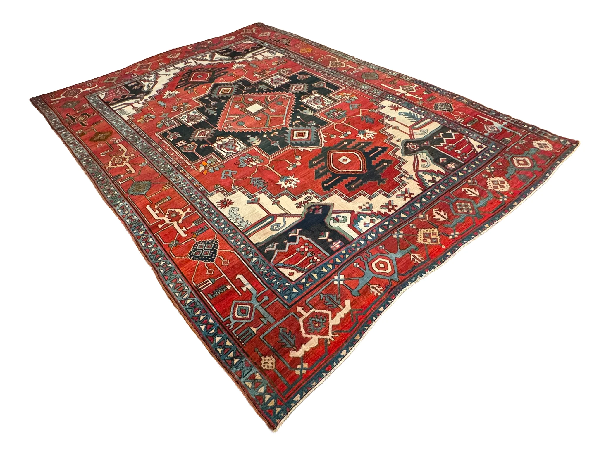 Antique Serapi Rug  11' X 14'10" - photo 4