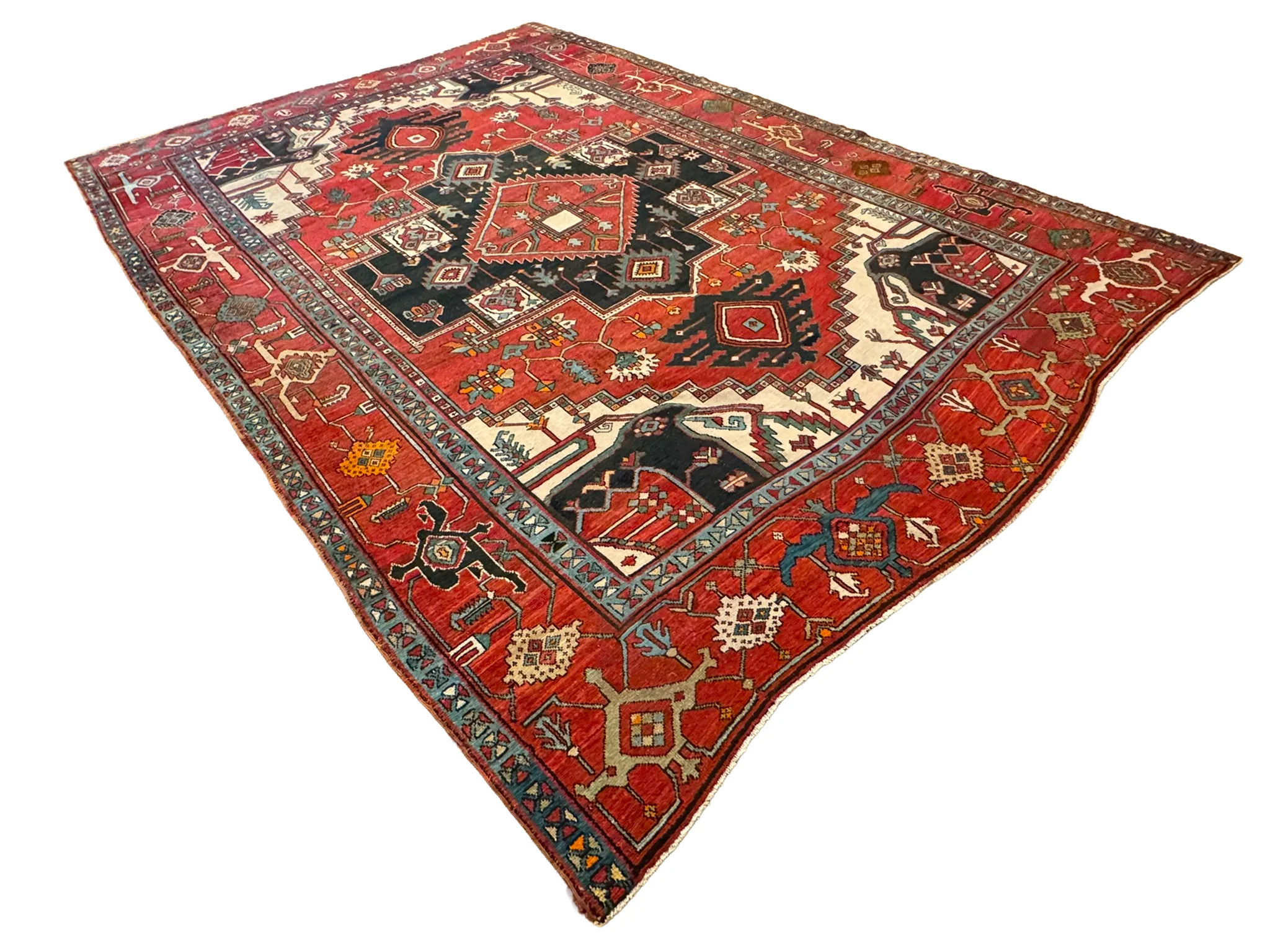 Antique Serapi Rug  11' X 14'10" - photo 5
