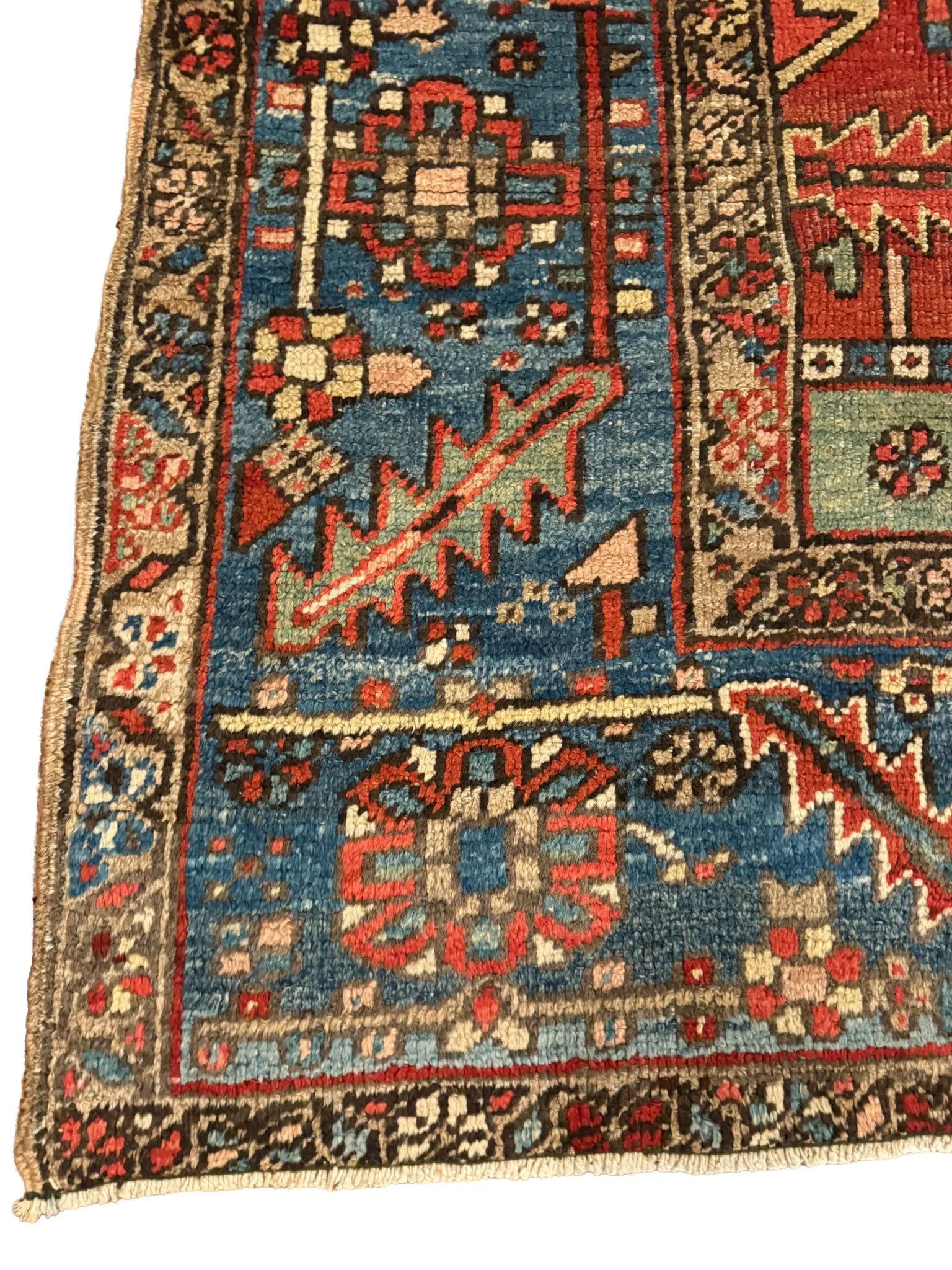 Antique Serapi Heriz Rug | 9' x 12' - photo 7