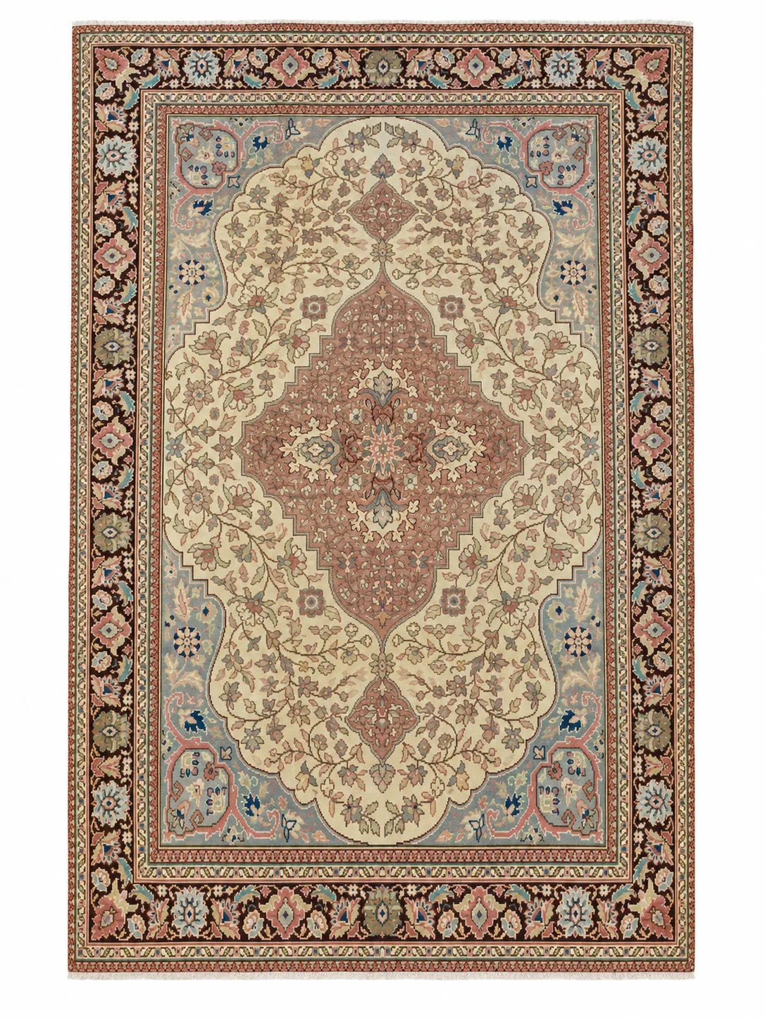 Antique Savonnerie Rug | 9'10" x 12'10"